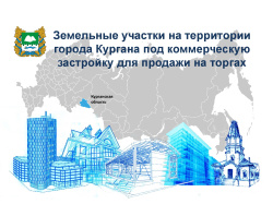 Департамент имущественных и земельных отношений Курганской области проводит торги на право заключения договоров аренды земельных участков для коммерческой застройки в городе Кургане и городе Шадринске