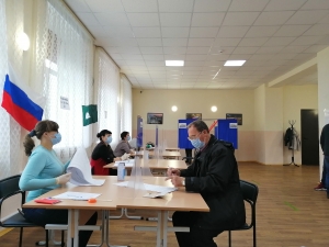 В Кургане стартовало голосование на выборах депутатов Государственной Думы